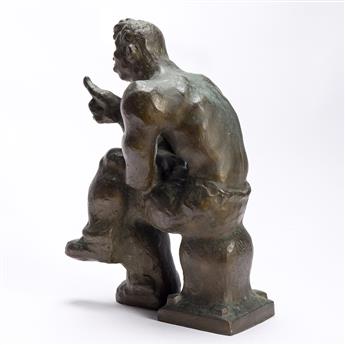 LOUIS SLOBODKIN (1903 - 1975) The Thinker.